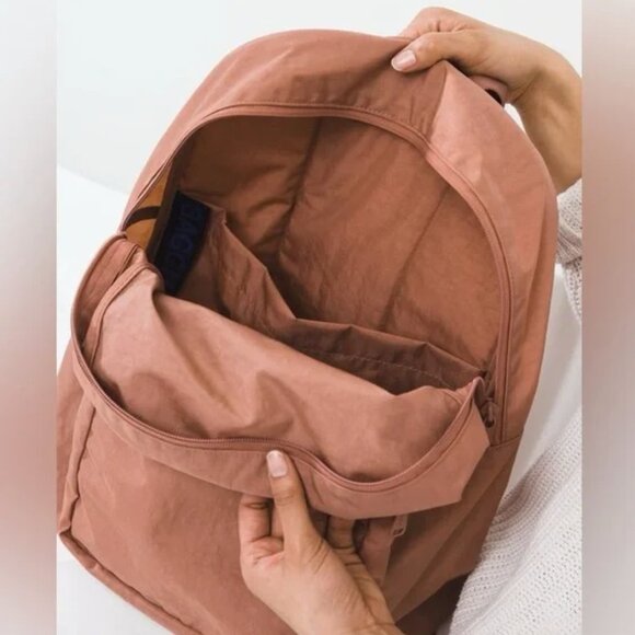 BAGGU School Backpack in Terracotta - Picture 2 of 6